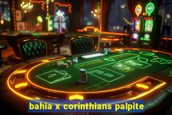 bahia x corinthians palpite